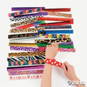 Bulk Slap Bracelet Assortment<br>50 piece(s)